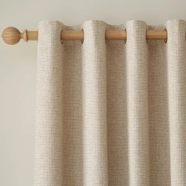 Cortina Chenille com tecido grosso e pesado aspecto robusto com textura grossa de inverno
